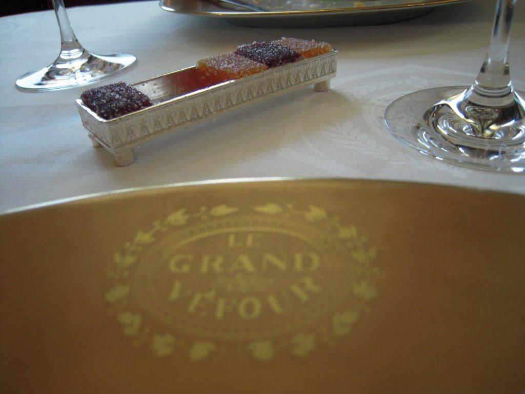 Le Grand Véfour food