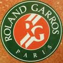 A logo of the french open tennis tournament.